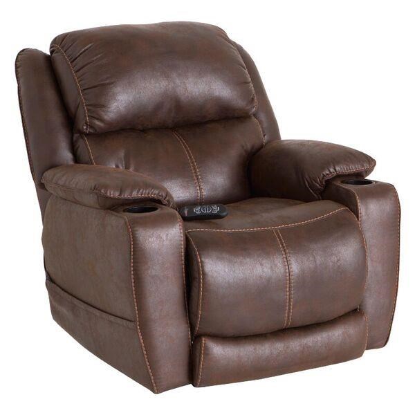 HomeStretch Starship Casual Home Theater Recliner with Cup Holders